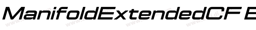 ManifoldExtendedCF B字体转换